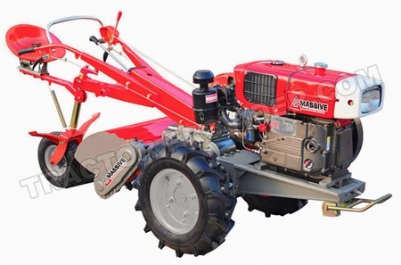 WALKING TRACTOR MT 20 20HP WITH ROTARY TILLER AND PLOUGH